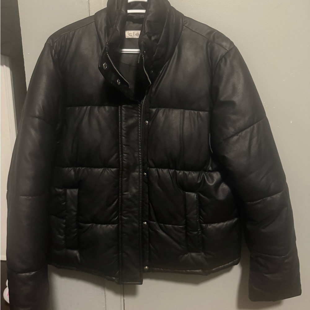 Cleo Men's Black Puffer Jacket